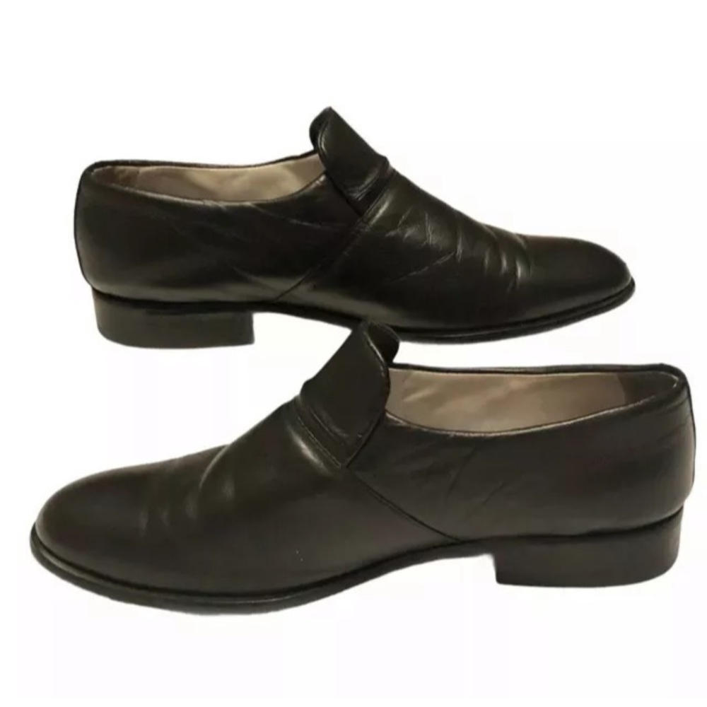 Men's classic social leather shoes size 11.5 - Picture 4 of 10